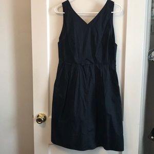 Deep Navy Cutout Dress